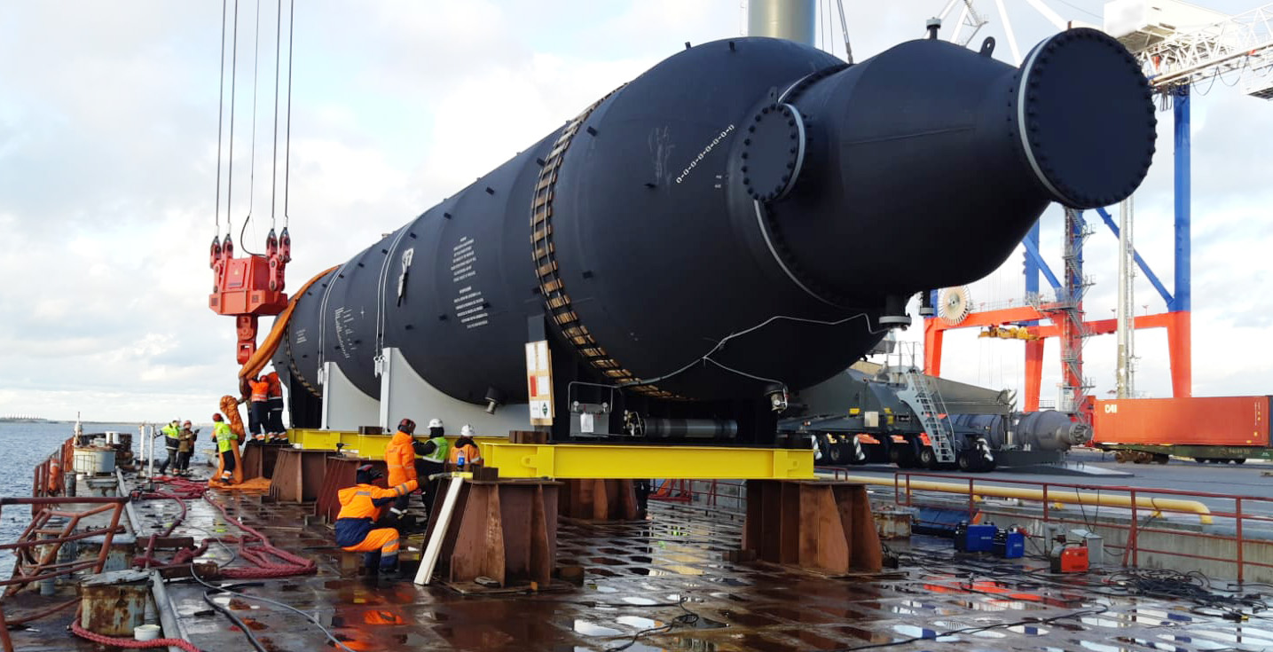 Pool reactor on the way to Shchekinoazot's site