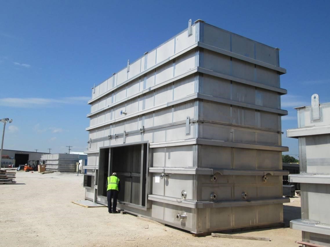 MMV Scrubber for Volgafert during installation