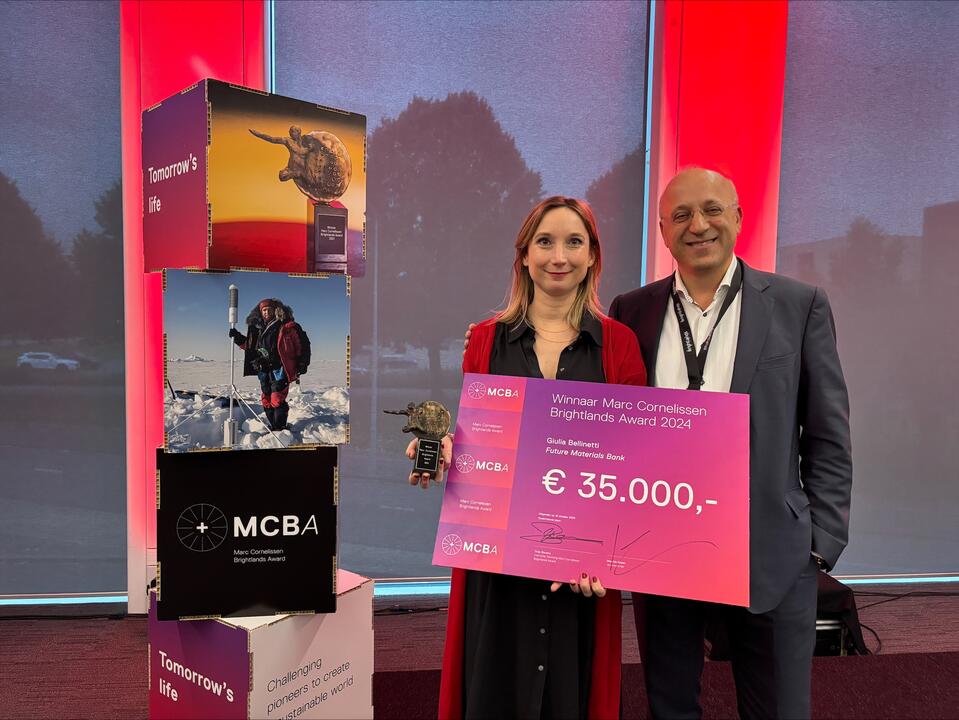 Giulia Bellinetti and Pejman Djavdan